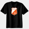 Basic Ronde Hals T-Shirt 140 gr/m2 Zwart Thumbnail